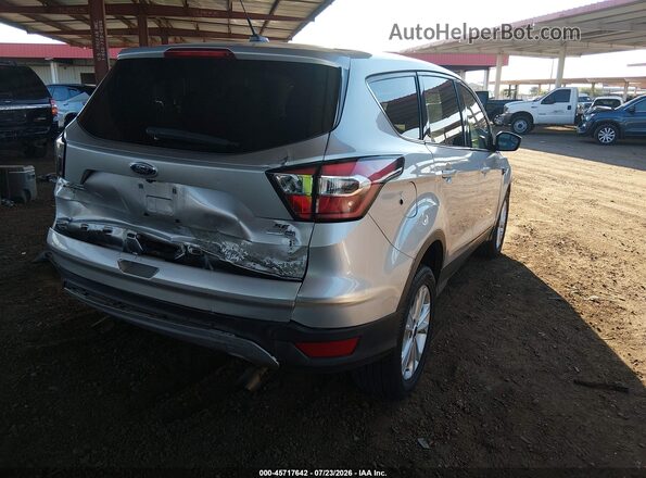 1FMCU9GD8HUE18529 2017 FORD ESCAPE Silver Задня права чверть