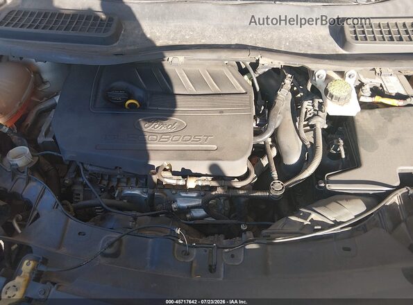 1FMCU9GD8HUE18529 2017 FORD ESCAPE Silver Вид ззаду