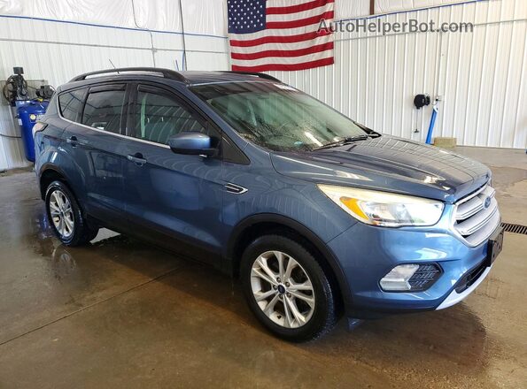 1FMCU9GD8JUA59835 2018 FORD ESCAPE Blue წინა მარჯვენა