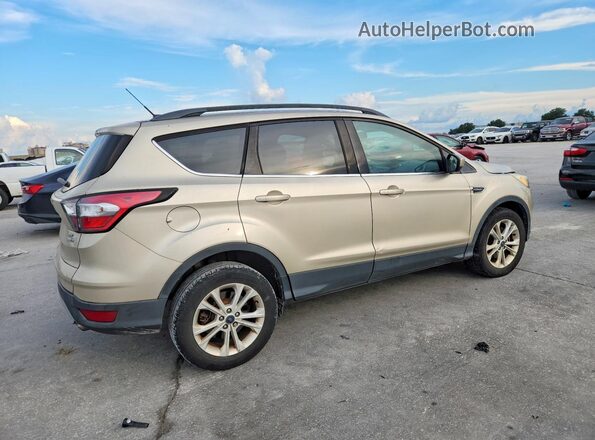 1FMCU9GD8JUA66378 2018 FORD ESCAPE Beige Tył prawy