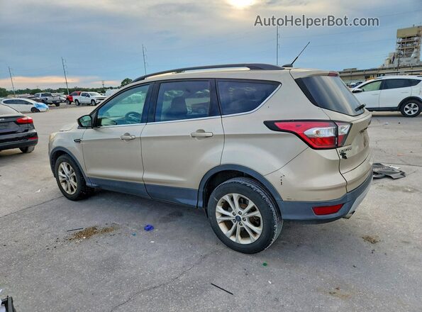 1FMCU9GD8JUA66378 2018 FORD ESCAPE Beige Tył lewy