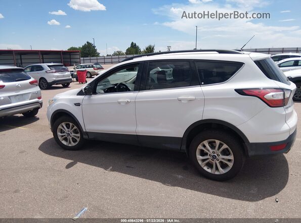 1FMCU9GD8JUA75758 2018 FORD ESCAPE White Սալոնի 360 աստիճան տեսք