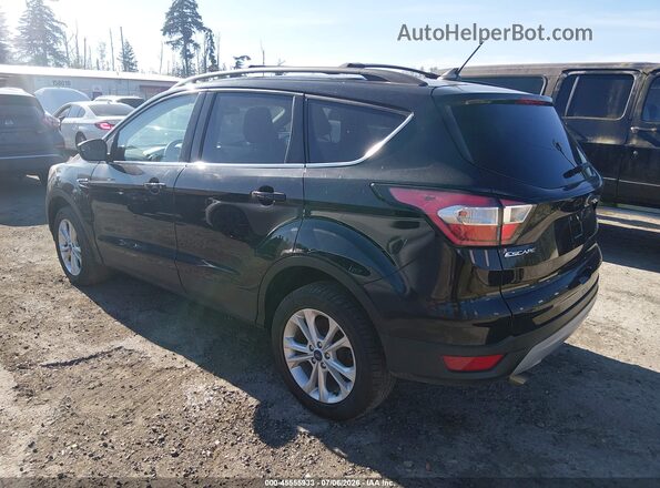 1FMCU9GD8JUA86811 2018 FORD ESCAPE Black Задня ліва чверть