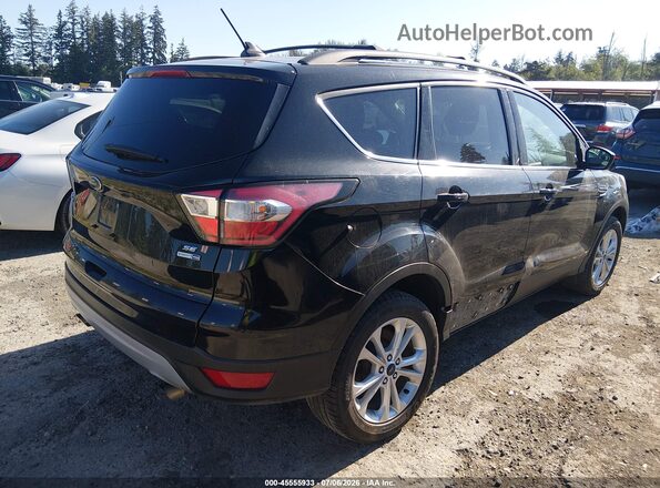 1FMCU9GD8JUA86811 2018 FORD ESCAPE Black Задня права чверть