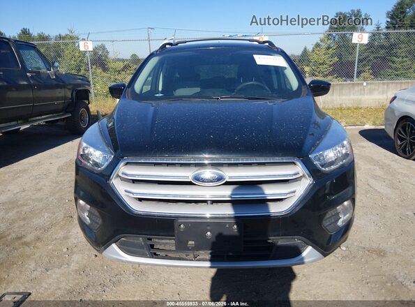 1FMCU9GD8JUA86811 2018 FORD ESCAPE Black Вид задньої частини салону