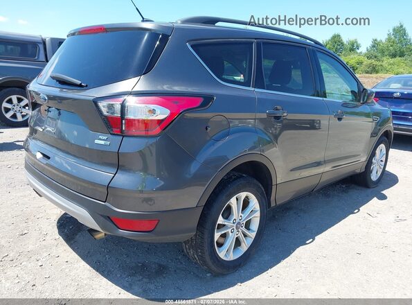 1FMCU9GD8JUB02778 2018 FORD ESCAPE Gray Rear right