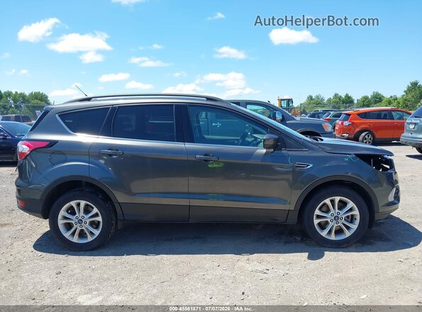1FMCU9GD8JUB02778 2018 FORD ESCAPE Gray 360 interior view