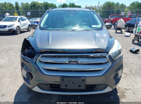 1FMCU9GD8JUB02778 2018 FORD ESCAPE Gray Rear interior view