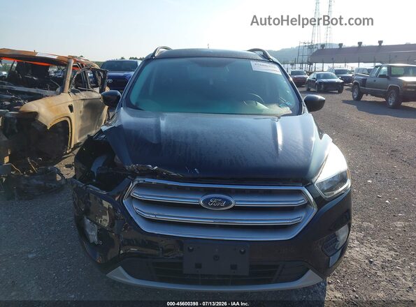 1FMCU9GD8JUB58199 2018 FORD ESCAPE Black Вид щитка приладів