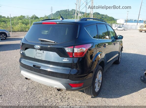 1FMCU9GD8JUB58199 2018 FORD ESCAPE Black Задня права чверть