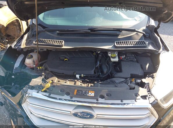1FMCU9GD8JUB58199 2018 FORD ESCAPE Black Вид ззаду