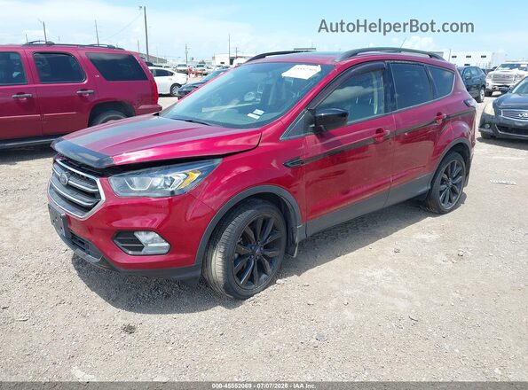 1FMCU9GD8JUC29708 2018 FORD ESCAPE Red Front left