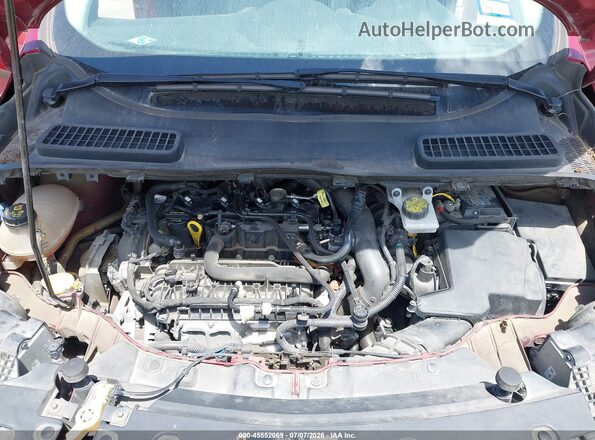 1FMCU9GD8JUC29708 2018 FORD ESCAPE Red Front view