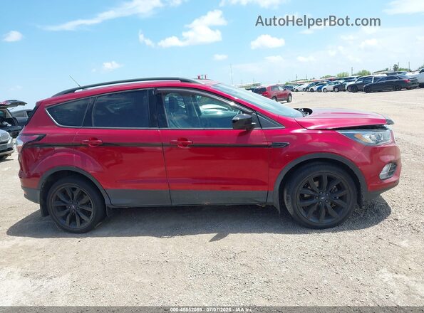 1FMCU9GD8JUC29708 2018 FORD ESCAPE Red 360 interior view