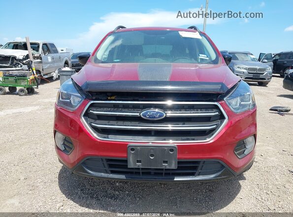1FMCU9GD8JUC29708 2018 FORD ESCAPE Red Rear interior view