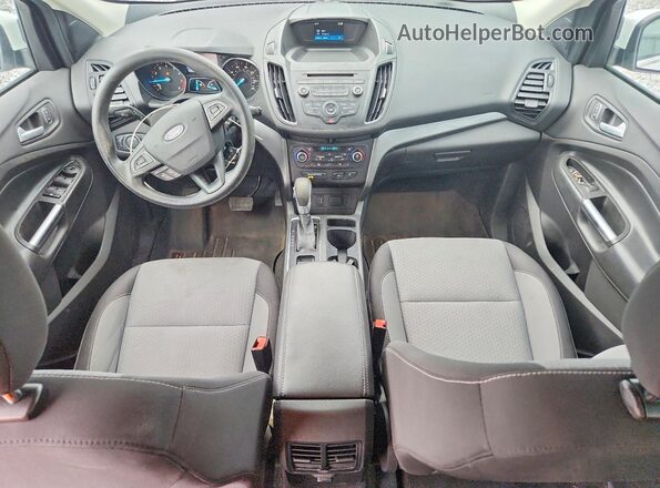 1FMCU9GD8JUC95126 2018 FORD ESCAPE White Dashboard view