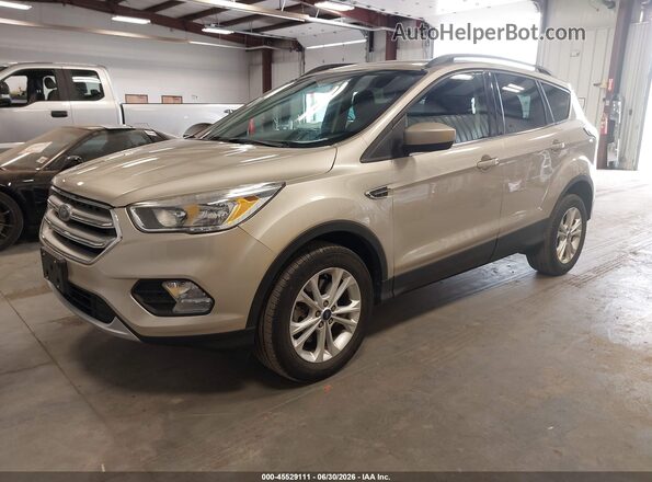 1FMCU9GD8JUD08506 2018 FORD ESCAPE Gold Vista tres cuartos delantera izquierda