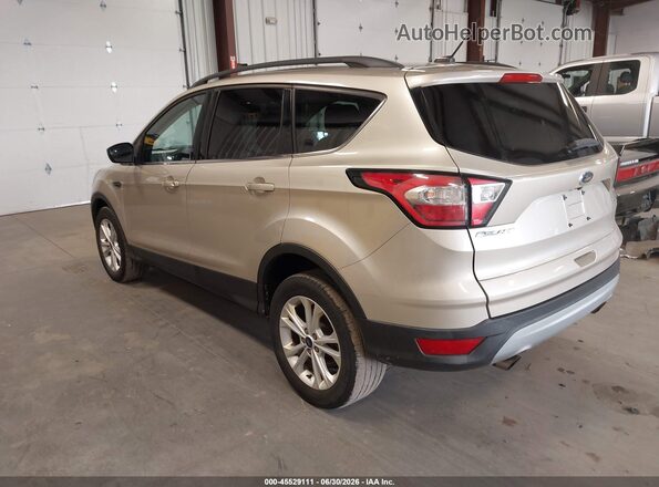 1FMCU9GD8JUD08506 2018 FORD ESCAPE Gold Trasero izquierdo