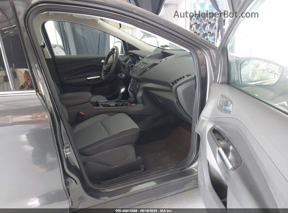 1FMCU9GD8JUD08537 2018 FORD ESCAPE Gray Front interior view