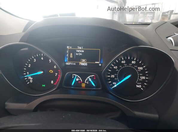 1FMCU9GD8JUD08537 2018 FORD ESCAPE Gray Rear seats view