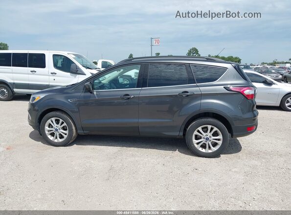 1FMCU9GD8JUD08537 2018 FORD ESCAPE Gray 360 interior view