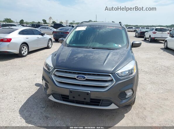1FMCU9GD8JUD08537 2018 FORD ESCAPE Gray Instrument cluster view