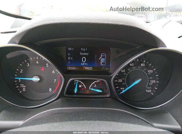 1FMCU9GD8JUD08683 2018 FORD ESCAPE White Rear seats view