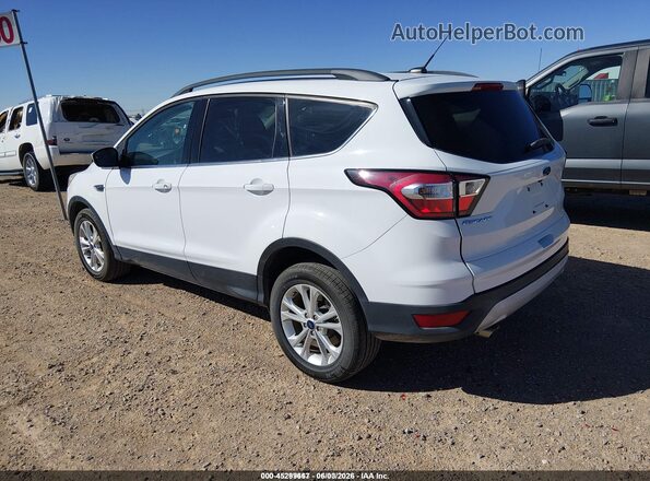 1FMCU9GD8JUD08750 2018 FORD ESCAPE Белый Задняя левая четверть