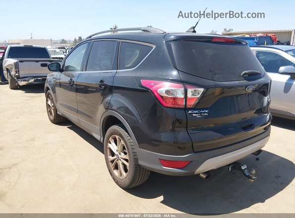 1FMCU9GD8JUD12457 2018 FORD ESCAPE Black Հետևի ձախ