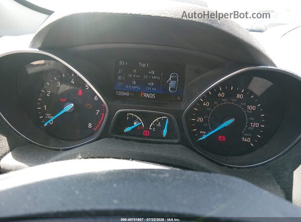 1FMCU9GD8JUD12457 2018 FORD ESCAPE Black Հետևի նստատեղերի տեսք