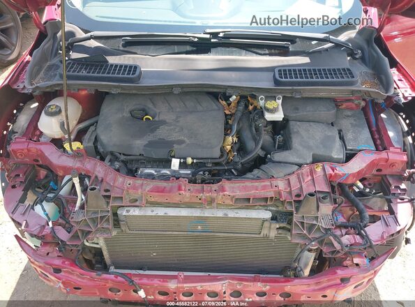 1FMCU9GD8JUD27279 2018 FORD ESCAPE Red Widok z tyłu