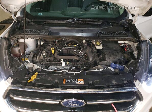 1FMCU9GD8KUA13455 2019 FORD ESCAPE White Engine compartment view