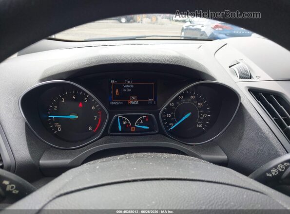 1FMCU9GD8KUA65815 2019 FORD ESCAPE Gray Widok tylnych siedzeń