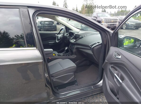 1FMCU9GD8KUA65815 2019 FORD ESCAPE Gray Widok wnętrza z przodu