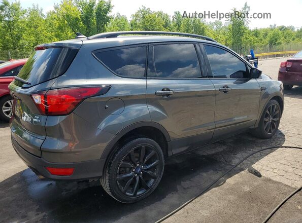 1FMCU9GD8KUB19288 2019 FORD ESCAPE Gray Задня права чверть