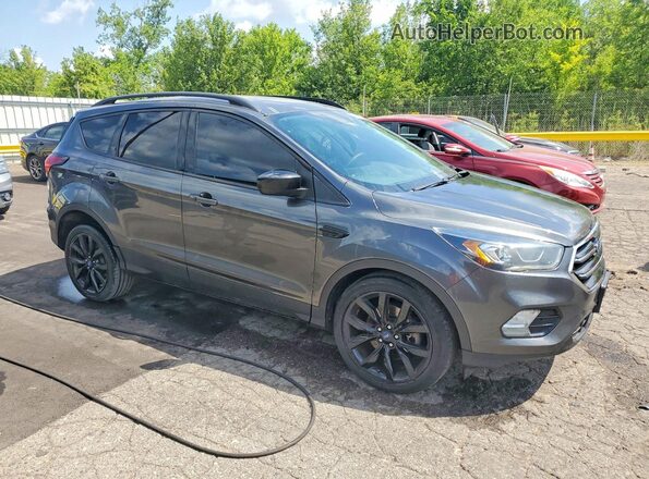 1FMCU9GD8KUB19288 2019 FORD ESCAPE Gray Передня права чверть