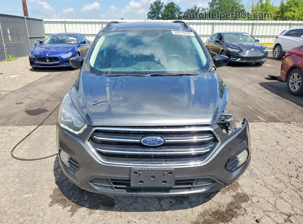 1FMCU9GD8KUB19288 2019 FORD ESCAPE Gray Вид спереду