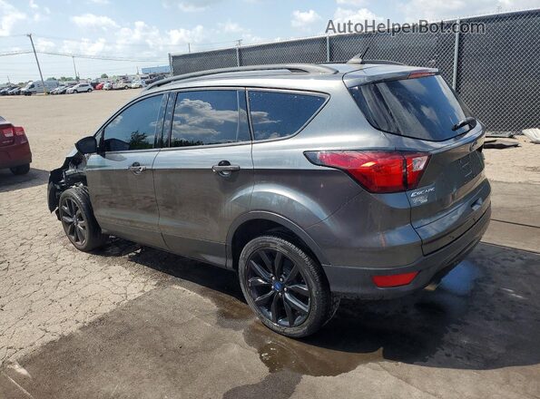 1FMCU9GD8KUB19288 2019 FORD ESCAPE Gray Задня ліва чверть