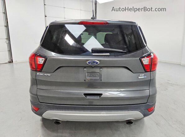 1FMCU9GD8KUB98896 2019 FORD ESCAPE Charcoal Вид ззаду
