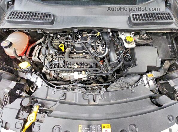 1FMCU9GD8KUB98896 2019 FORD ESCAPE Charcoal Вид підкапотного простору