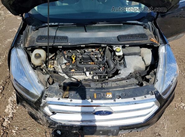 1FMCU9GD8KUC06088 2019 FORD ESCAPE Black Շարժիչի բաժամունքի տեսք