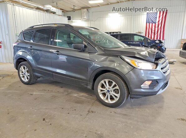 1FMCU9GD9HUB07076 2017 FORD ESCAPE Gray წინა მარჯვენა