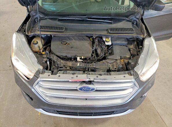 1FMCU9GD9HUB07076 2017 FORD ESCAPE Gray ძრავის განყოფილების ხედი