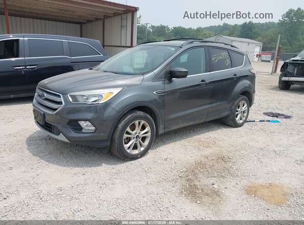 1FMCU9GD9HUB41583 2017 FORD ESCAPE Gray Передня ліва чверть