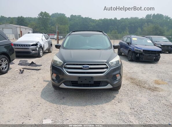 1FMCU9GD9HUB41583 2017 FORD ESCAPE Gray Вид щитка приладів