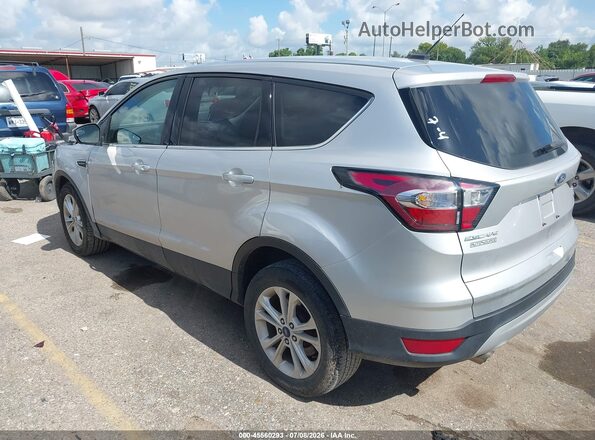 1FMCU9GD9HUB52860 2017 FORD ESCAPE Silver Rear left