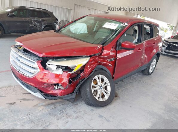 1FMCU9GD9HUB64880 2017 FORD ESCAPE Burgundy Vista tres cuartos delantera izquierda