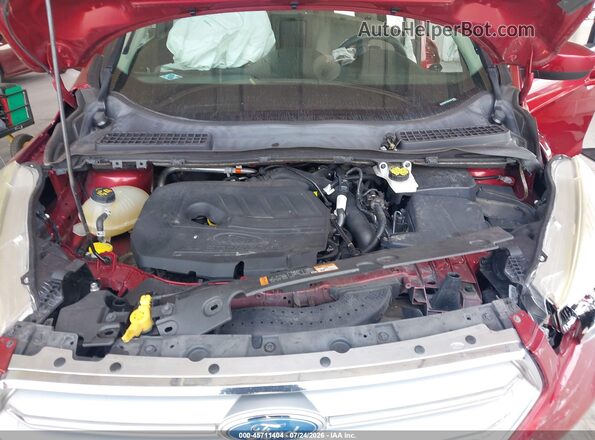 1FMCU9GD9HUB64880 2017 FORD ESCAPE Burgundy Vista trasera