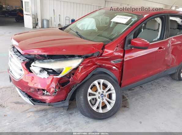 1FMCU9GD9HUB64880 2017 FORD ESCAPE Burgundy Vista frontal