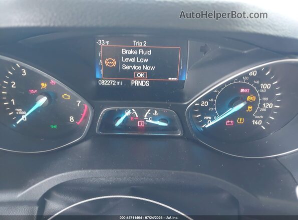 1FMCU9GD9HUB64880 2017 FORD ESCAPE Burgundy Vista de los asientos traseros